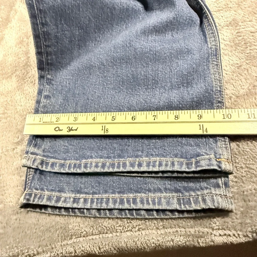 $95 Tecovas Ranch Wear Mens Straight Western‎ Jeans Medium Wash Blue 40x30 NWT